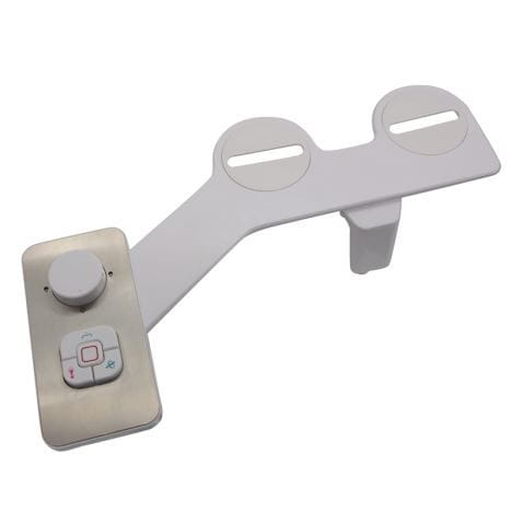 ABS Plastic Brushed Stainless Steel Panel Bidet Seat