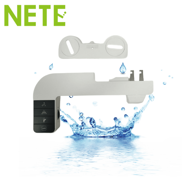 bidet attachment with black button