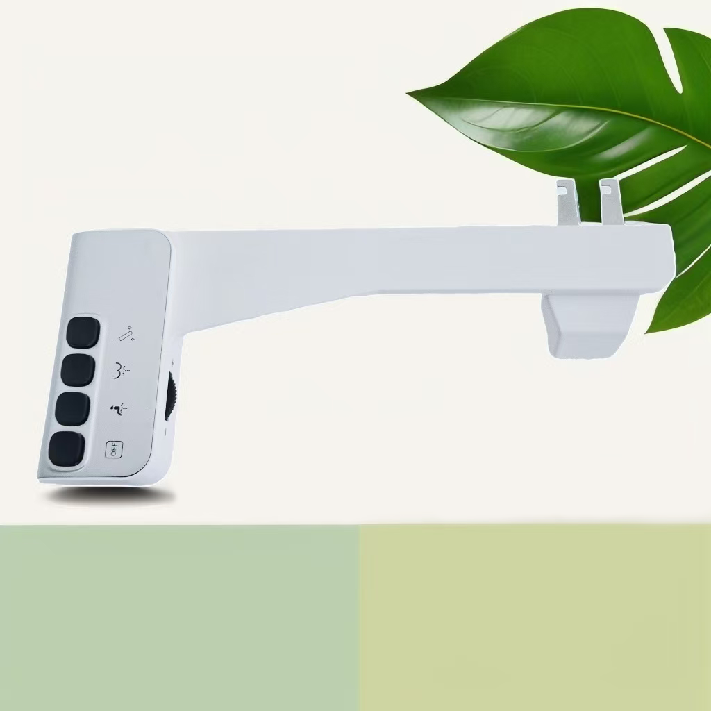 Bidet Attachment With Folding Nozzle