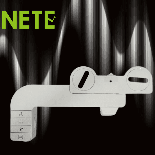 bidet attachment with press key