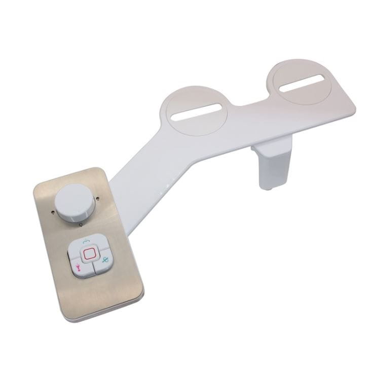 ABS Plastic Brushed Stainless Steel Panel Bidet Seat