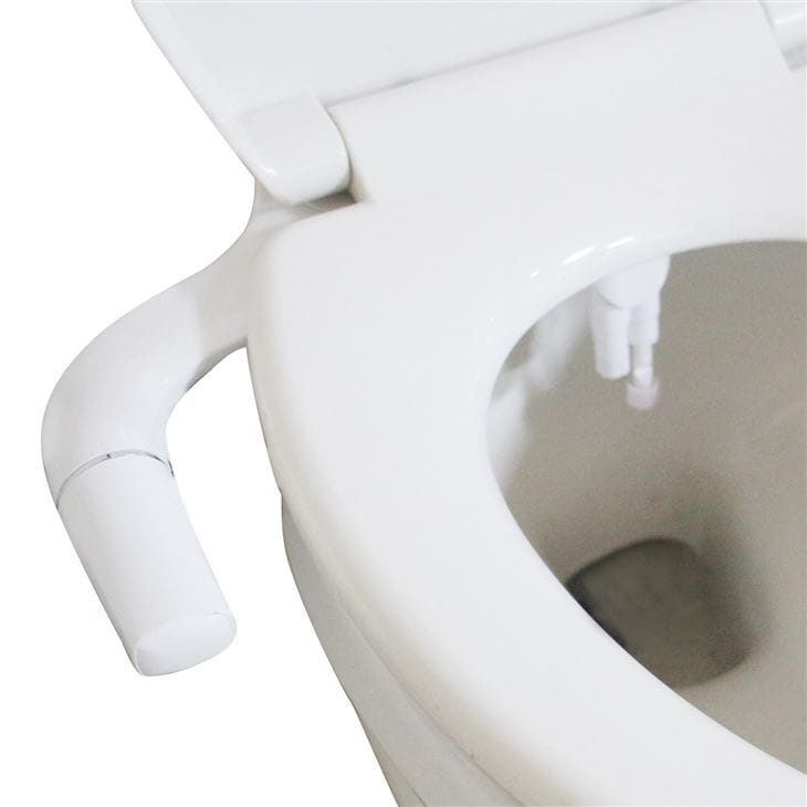 Single Nozzle NonElectric Bidet Toilet Attachment NETE