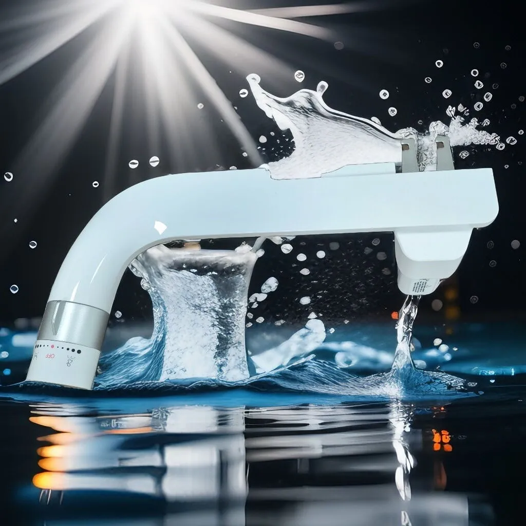 Small Bidet Attachment With Folding Nozzle