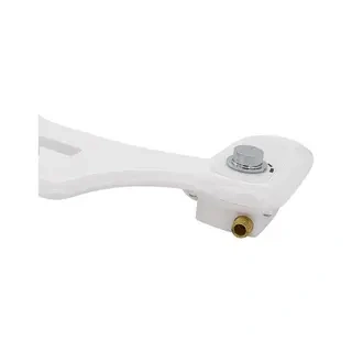 ABS Plastic Toilet Bidet Seat, Brass Valve, Single Nozzle