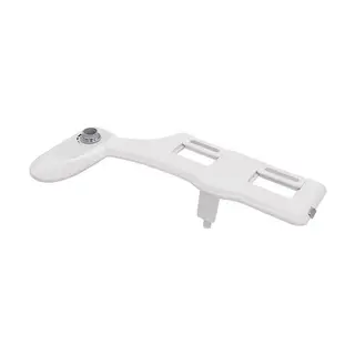 ABS Plastic Toilet Bidet Seat, Brass Valve, Single Nozzle