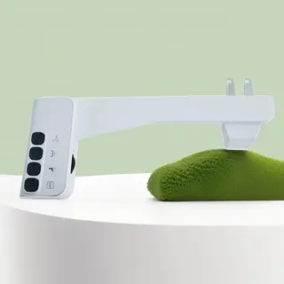 Bidet Attachment With Folding Nozzle