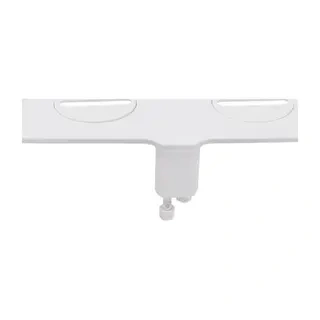 Super Thin ABS Plastic Bidet, Double Nozzles