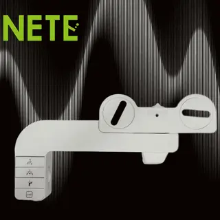 bidet attachment with press key