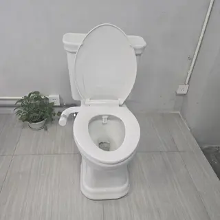 Small Bidet Attachment Dual Nozzle With Nozzle Self-cleaning