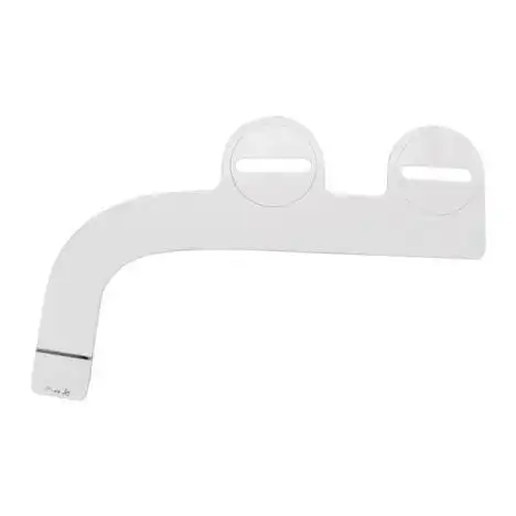 Super Thin ABS Plastic Curve-shaped Toilet Bidet