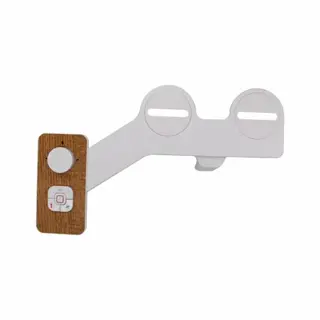 Wooden Panel Bidet with ABS Plastic Bidet Attachment