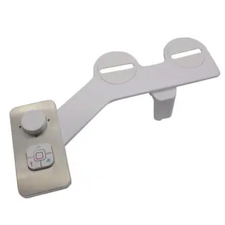 ABS Plastic Brushed Stainless Steel Panel Bidet Seat