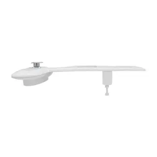 ABS Plastic Toilet Bidet Seat, Brass Valve, Single Nozzle
