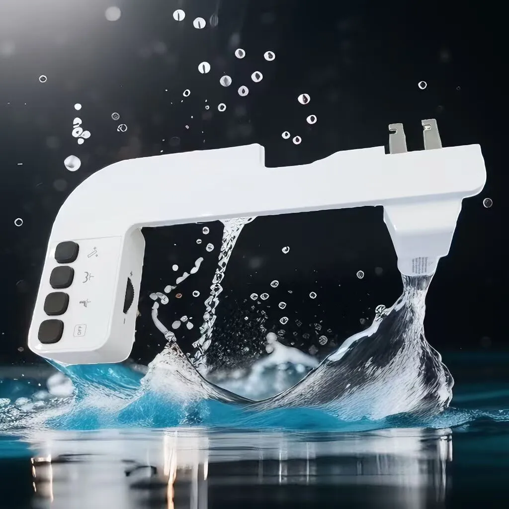 Key Button Nozzle Self-Cleaning Bidet Attachment