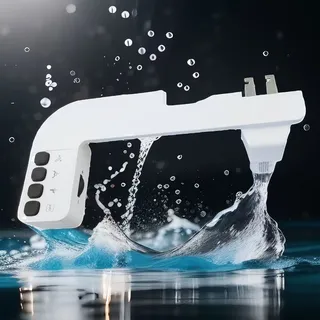 Key Button Nozzle Self-Cleaning Bidet Attachment