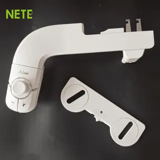 bidet attachment with white button