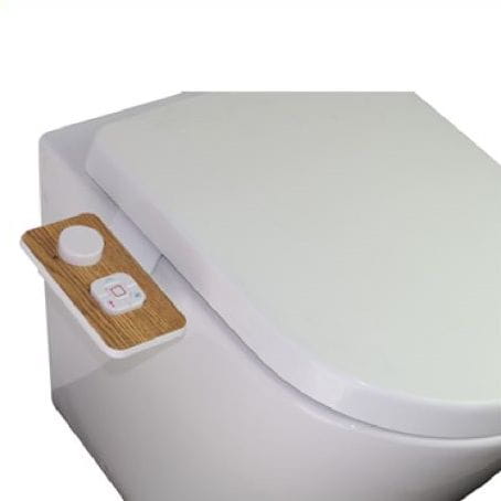 Wooden Customized Panel Manual Bidet with ABS Attachment
