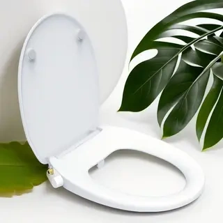 Double-jet O-shaped Heated Toilet Seat