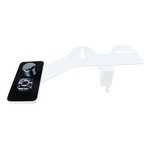 Non-Electrical Black Acrylic Panel Bidet