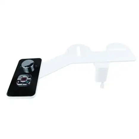 Non-Electrical Black Acrylic Panel Bidet