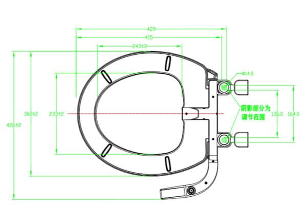 Bidet Seat Size for Installation