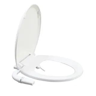 NETE Bidet Toilet Seat Dual Nozzle Wash for Round Toilet