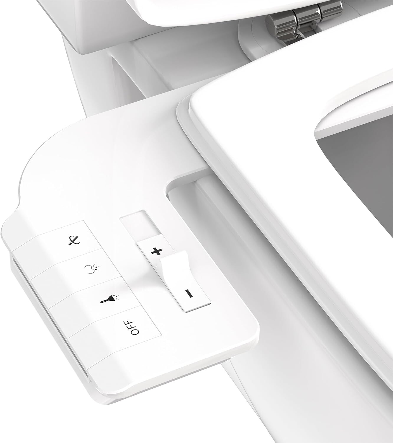 Bidet Toilet Seat Attachment with Non-Electric