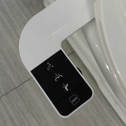 Self Cleaning Bidet Dual Nozzle and Easy Water Pressure Adjustment