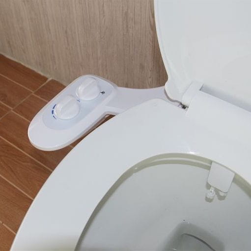 ABS Manual Bidet with Plastic Valve, Plastic Round Knobs