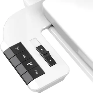 Bidet Toilet Seat Attachment with Pressure Controls