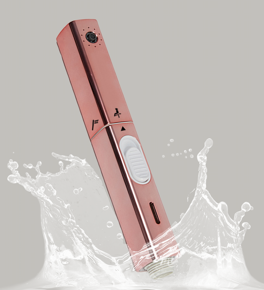 Luxury handheld bidet in golden