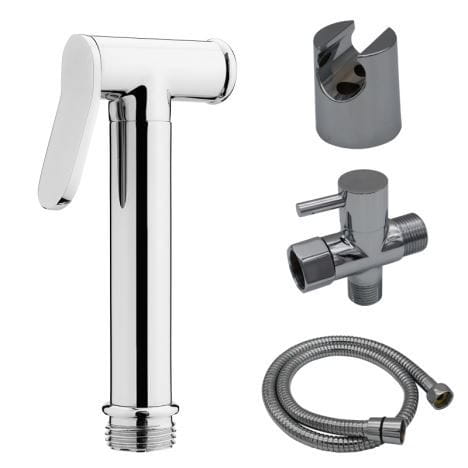 Brass Bidet Toilet Sprayer, Stainless Steel Faucet Set