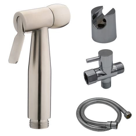 Handheld Wall Mounted Bidet, Stainless Steel Sprayer