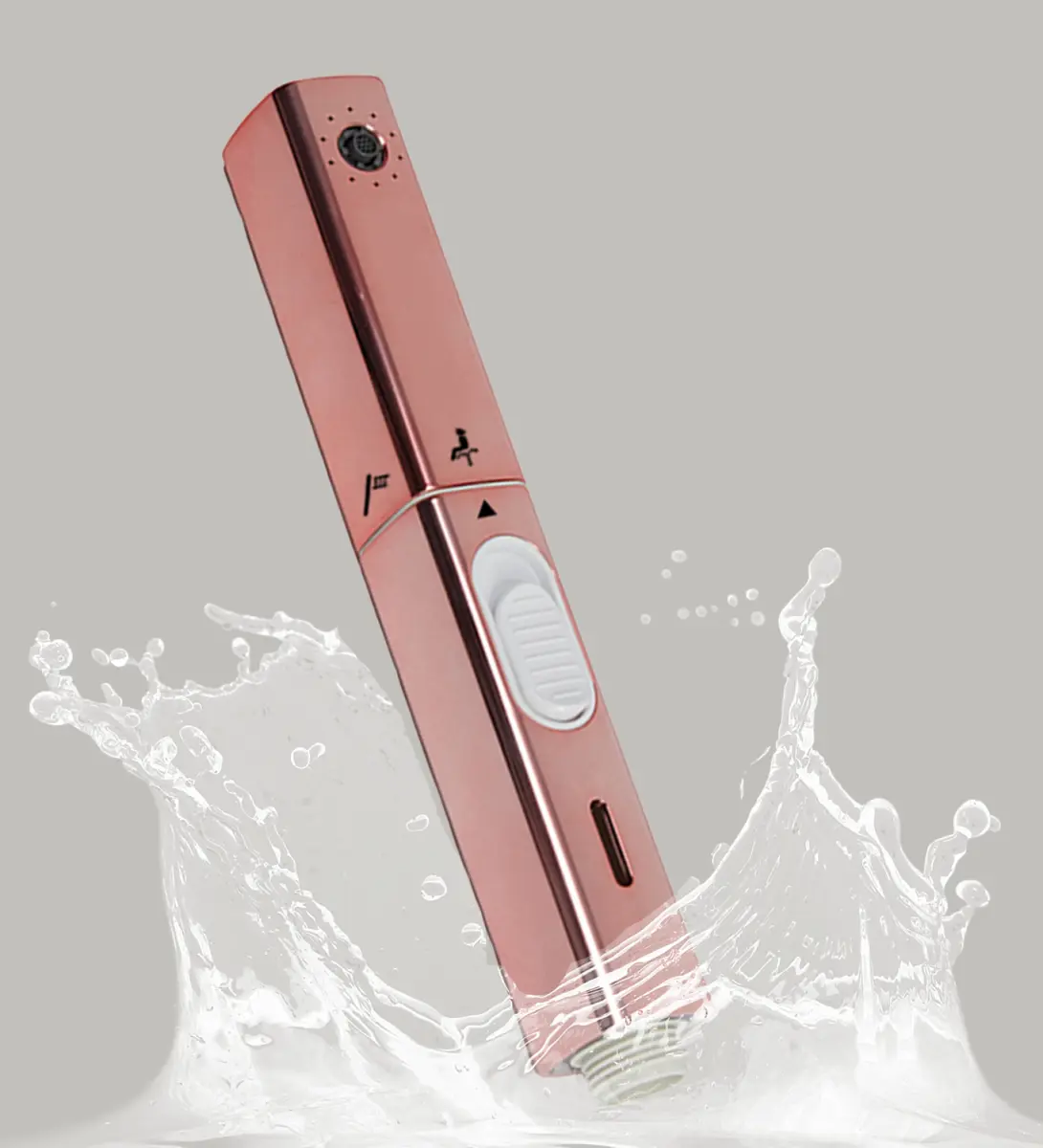 Luxury handheld bidet in golden