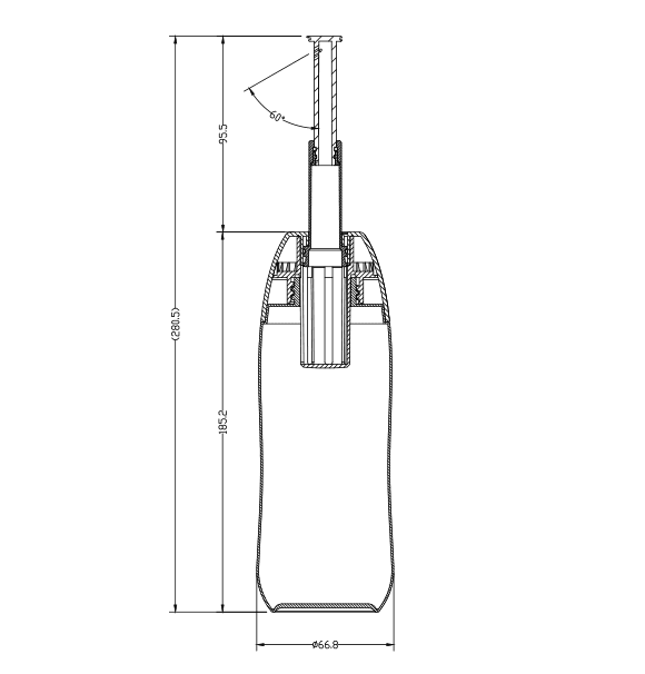 Portable Bidet SIze Portable Bidet SIze