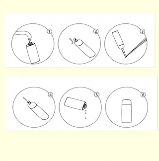 Use the Travel Bidet
