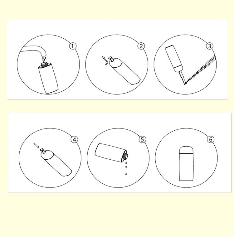 Use the Travel Bidet Use the Travel Bidet