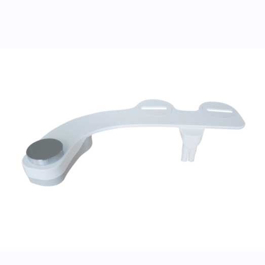 Non-electric bidet attachment with dual nozzles
