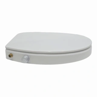 2.5 Inch O-shaped Raised Toilet Seat for Seniors