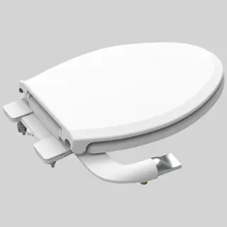 NEW Two-In-One Toilet Seats PP Heated Toilet Seat New V Shape Toilet Seat Temperature Adjustable Slow-Close