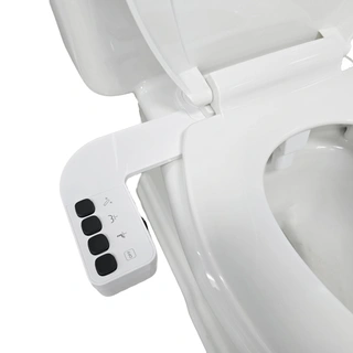 Bathroom Non-Electric Bidet Toilet Attachment, Modern ABS Design with Self-Cleaning Function for Women