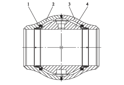 Left and right valve body welding