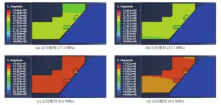 Deformation of ball valve seal assembly