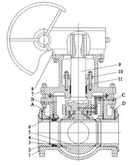 High-Temperature Three-Way Ball Valve Cooling System Design and Analysis