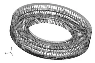 Comparison of mesh deformation after segmented reverse welding (10×)