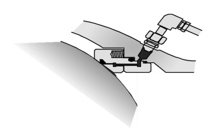 Schematic Diagram of Emergency Valve Seat Repair