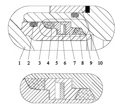 Valve seat structure and dustproof assembly Valve seat structure and dustproof assembly