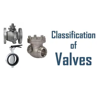 Classification of Valves