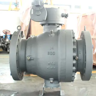 14 x 12 Inch Ball Valve, ASTM A216 WCB, 150 LB, API 6D, RF