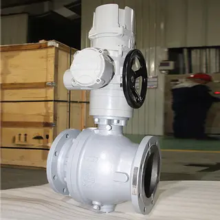 ASTM A216 WCB Electric Ball Valve, 8 Inch, 150 LB, RF